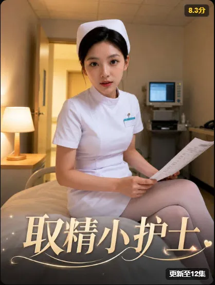 芒果短剧职场治愈短剧《小护士》都市情感题材海报